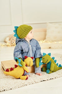 9853 Stylecraft DK Dino Toy, hat & mittens