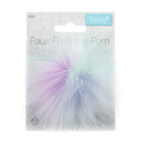 Pom Pom Faux Fur 6cm: 1 Piece Various Colours