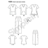 1020 Ladies Scrubs