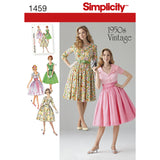 1459 Ladies and Miss Petite 1950's Vintage Dress