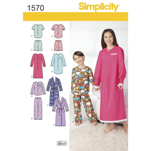 1570 Child's, Girls, and Boys Loungewear