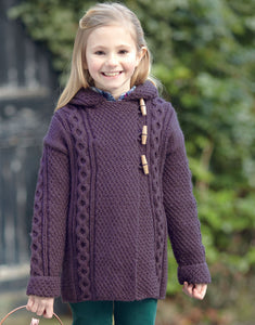 2423 Kids Aran Duffle Coats