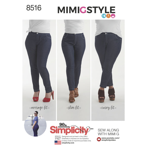 8516 Ladies Mimi G Skinny Jeans