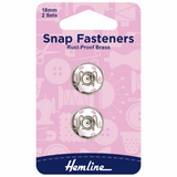 Sew-On Snap Fasteners 18mm