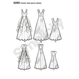 8292 Ladies Dresses